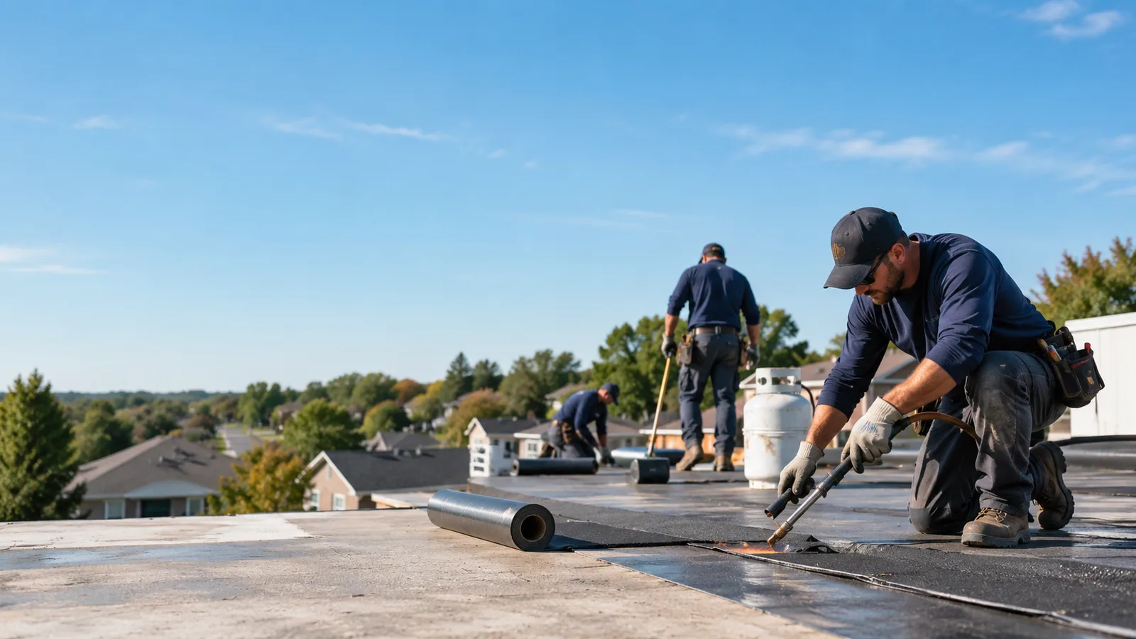 Flat Roof Leak Repair providers in Brimley, MI
